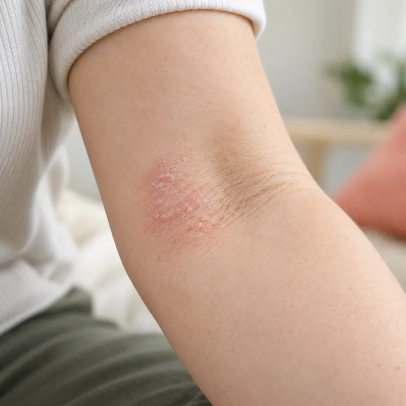 Illustration : Eczéma, psoriasis et dermatites